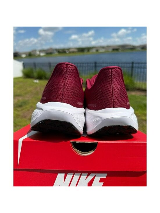 * 8.5 MEN\'S NIKE AIR ZOOM PEGASUS 41 TB TEAM MAROON BURGUNDY WHITE HF1538-600